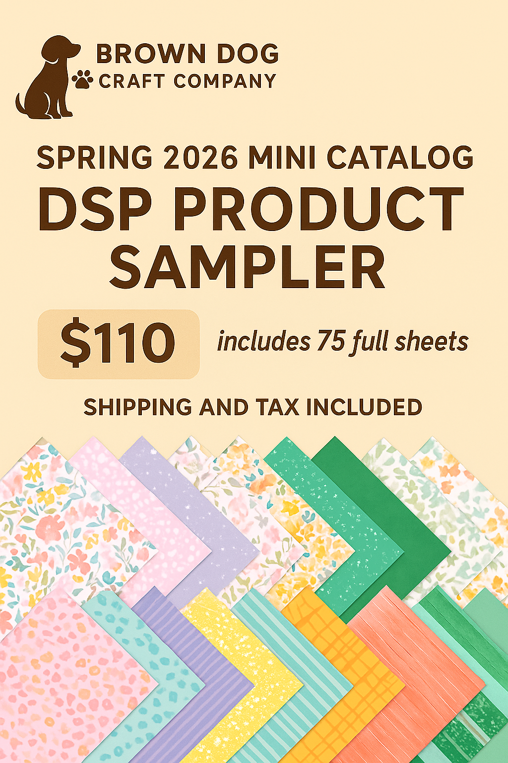đźSpring 2026 Mini Catalog DSP Product Sampler â 75 Full Sheets!