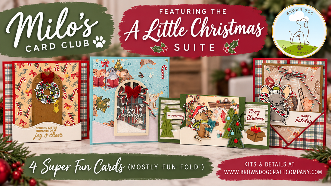 October Milo’s Card Club: A Little Christmas Suite 🎄🐾