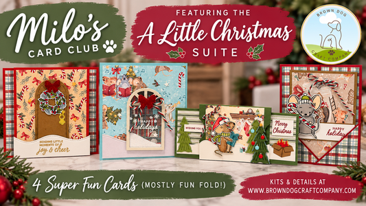 October Milo’s Card Club: A Little Christmas Suite 🎄🐾