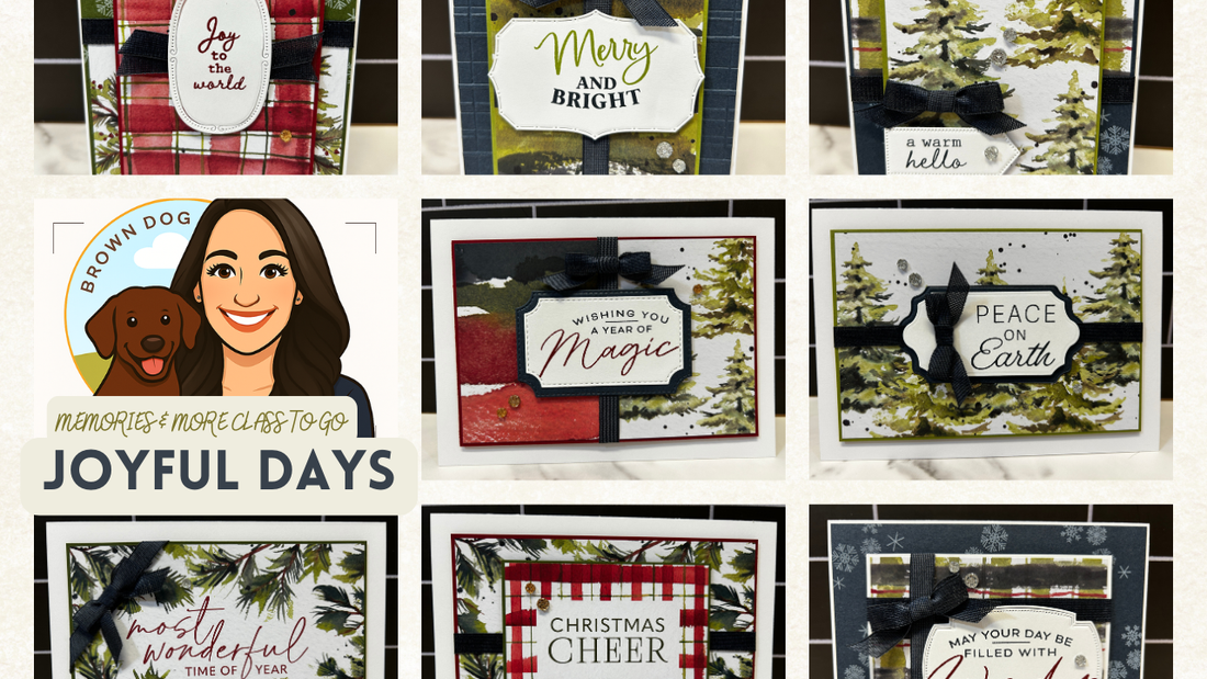 ✨ NEW CLASS ALERT: Joyful Days Card Class! ✨