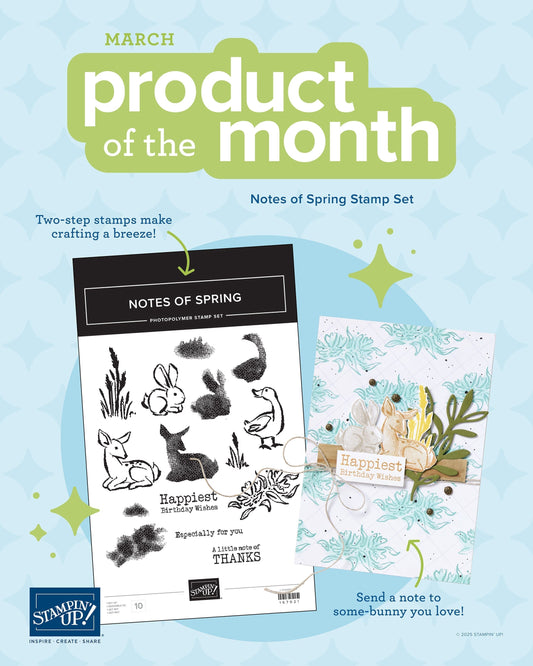 March Product of the Month — Notes of Spring 🌸