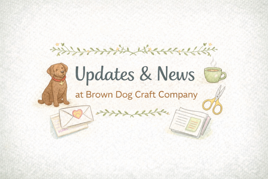 🌸 April 2026 at Brown Dog Craft Company – Classes, Sales & Creative Inspiration!