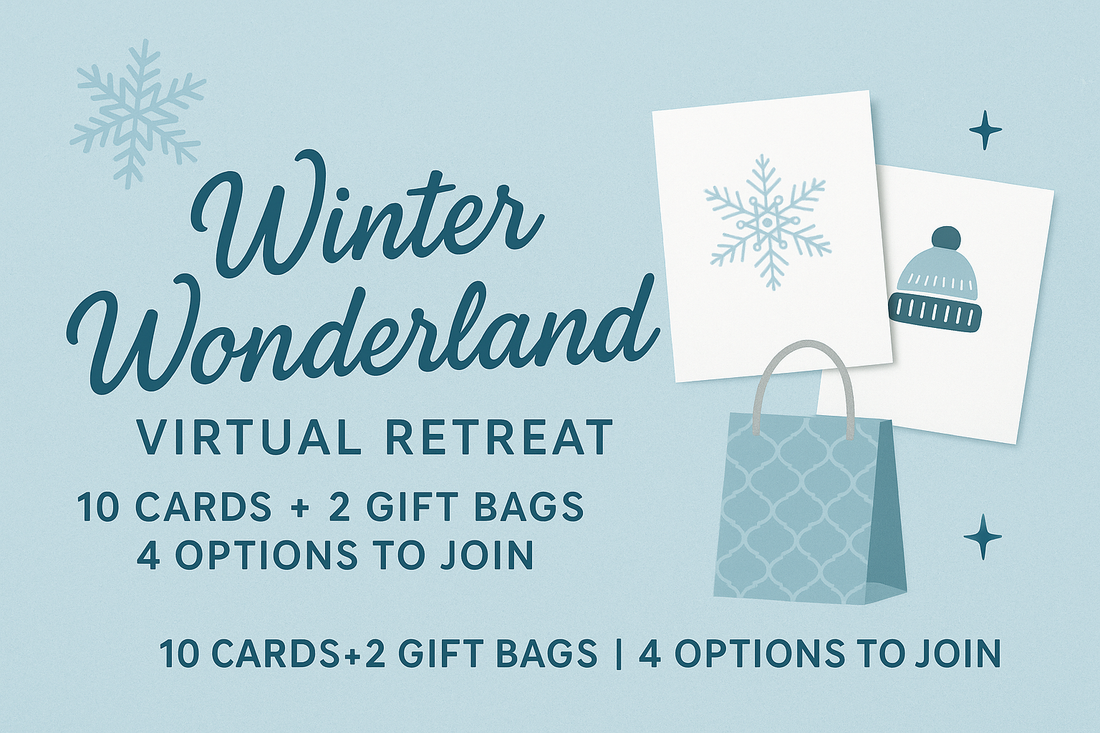 ❄️ Winter Wonderland Virtual Retreat – Cozy Crafting from Home!