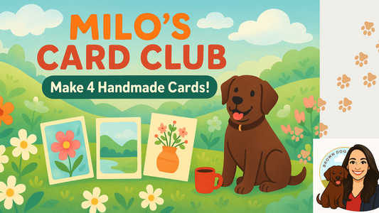 August Milo's Card Club - Floral Charm!