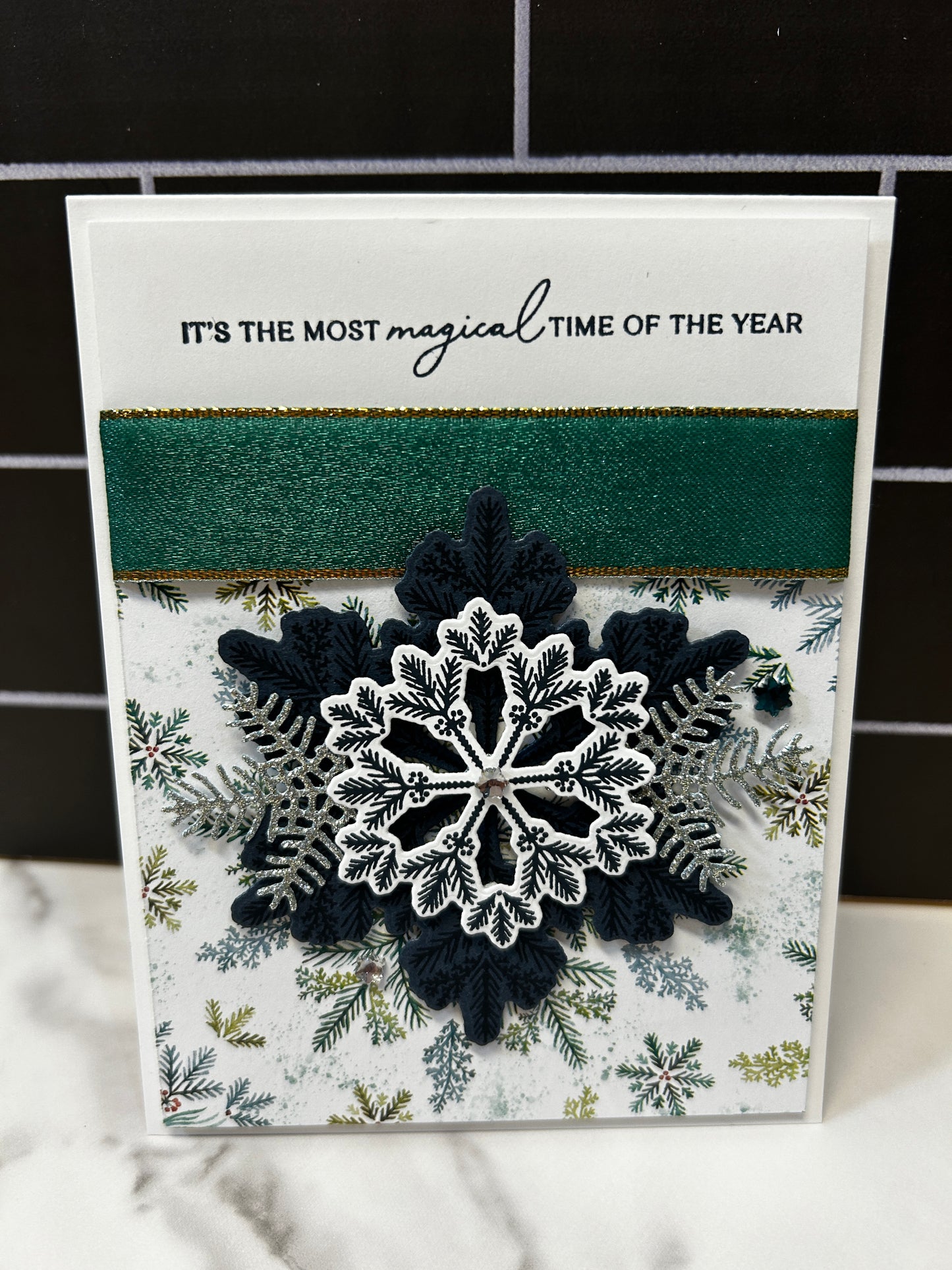 Milo’s Card Club – December Class Packet (Elegant Pines Snowflake Suite)