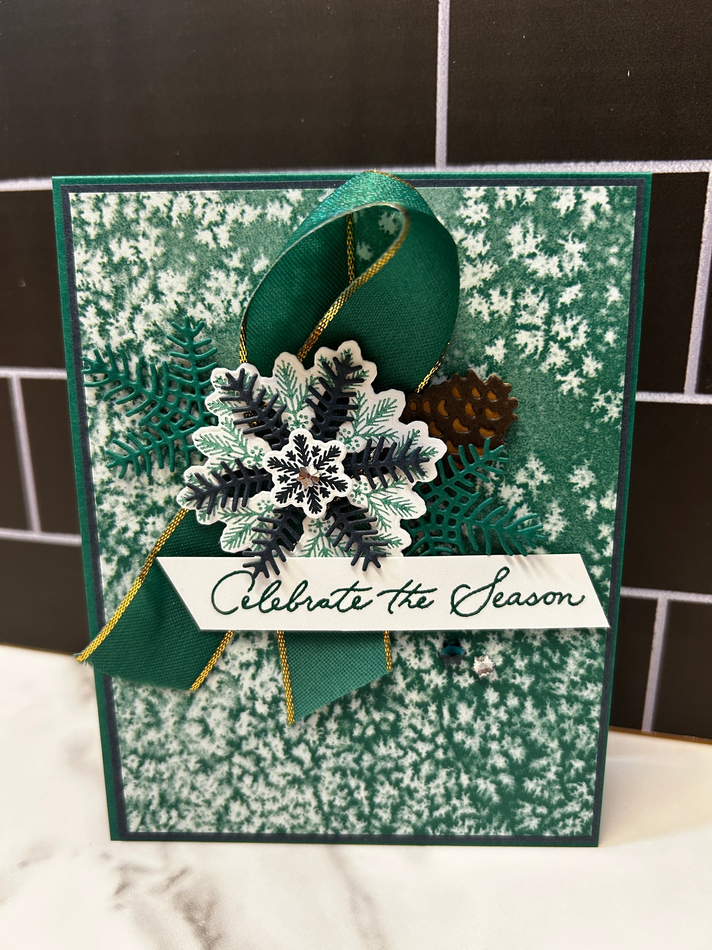 Milo’s Card Club – December Class Packet (Elegant Pines Snowflake Suite)